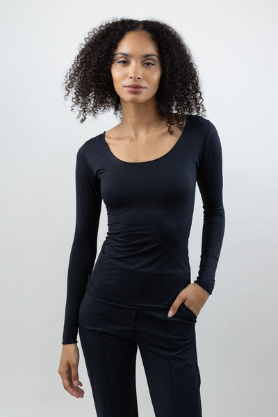 Reversible Long Sleeve Scoop